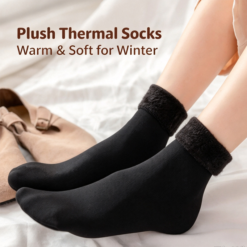 Thermal Sock Winter - 1/2/5/10 pares de calcetines cortos de