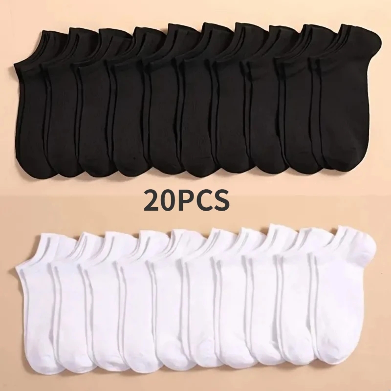 Dress Sock Men - 20/10/5 Pares de Calcetines Cortos Deportivos