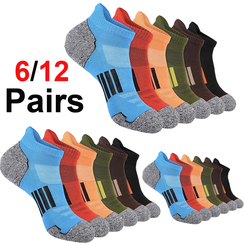 Ankle Sock Low Cut - 6/12 pares de calcetines tobilleros con