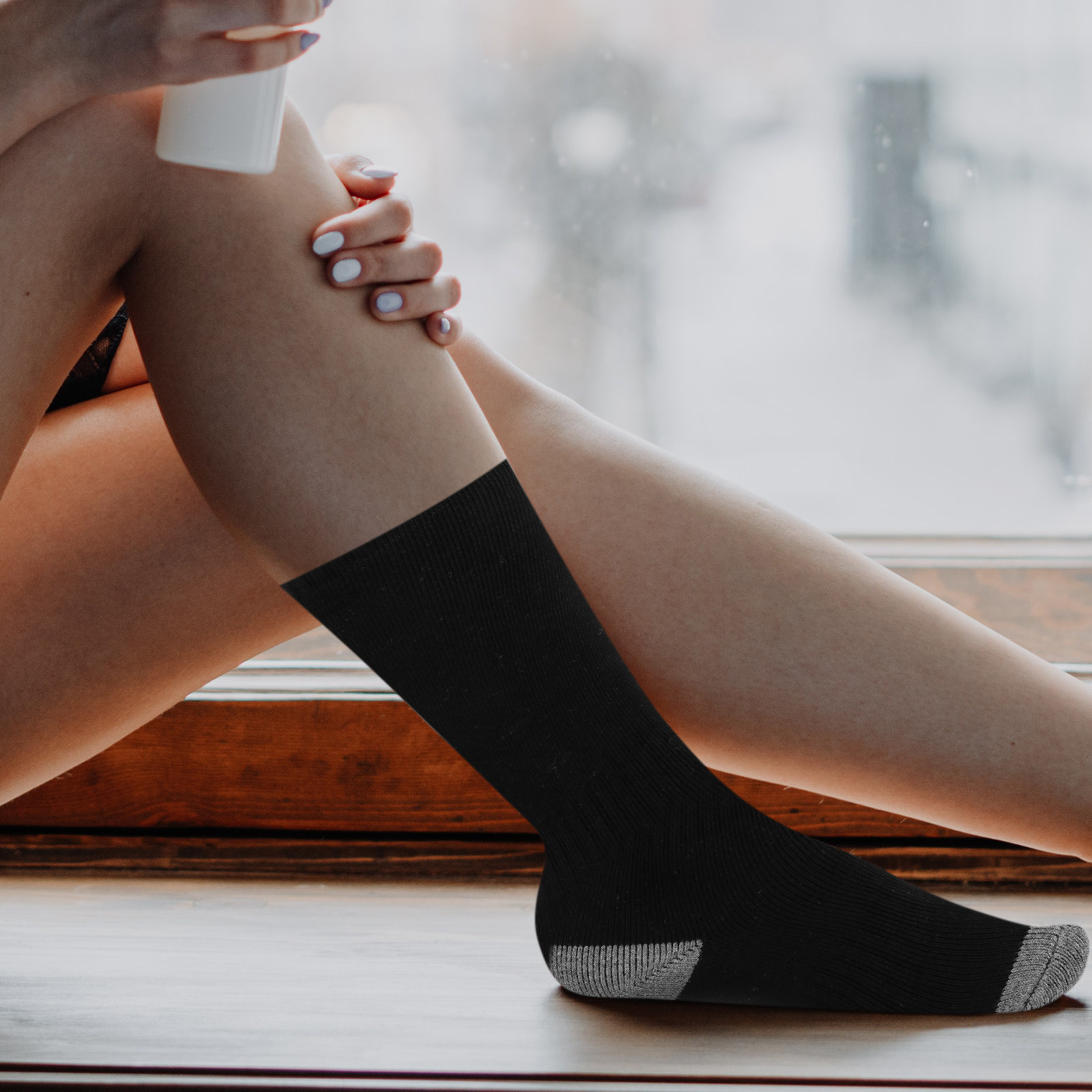 Thermal Sock Winter - 1 juego de calcetines térmicos eléctricos