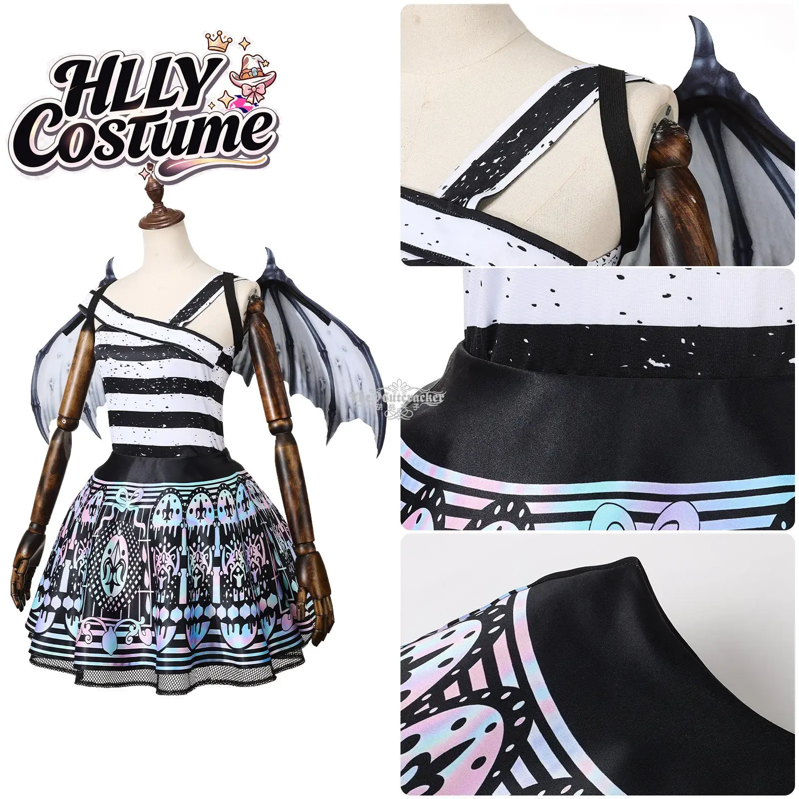 Disfraz de cosplay de Rochelle - Dress Sock Men reseña y precio