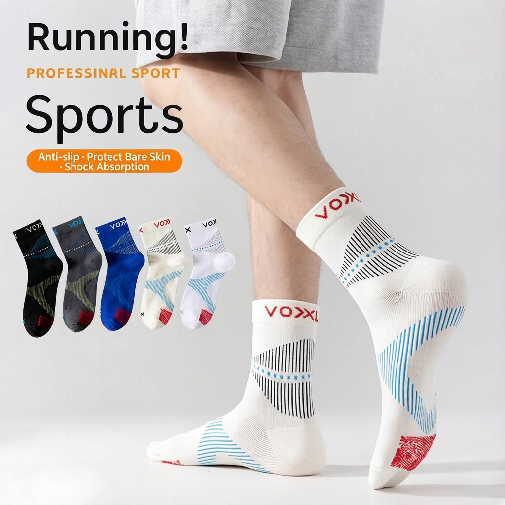 WRELS, calcetines deportivos p - Athletic Sock Cushion reseña y precio