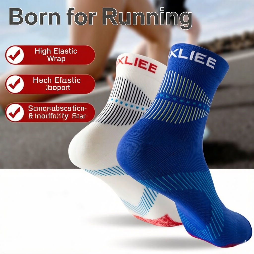 WRELS, calcetines deportivos p - Athletic Sock Cushion reseña y precio