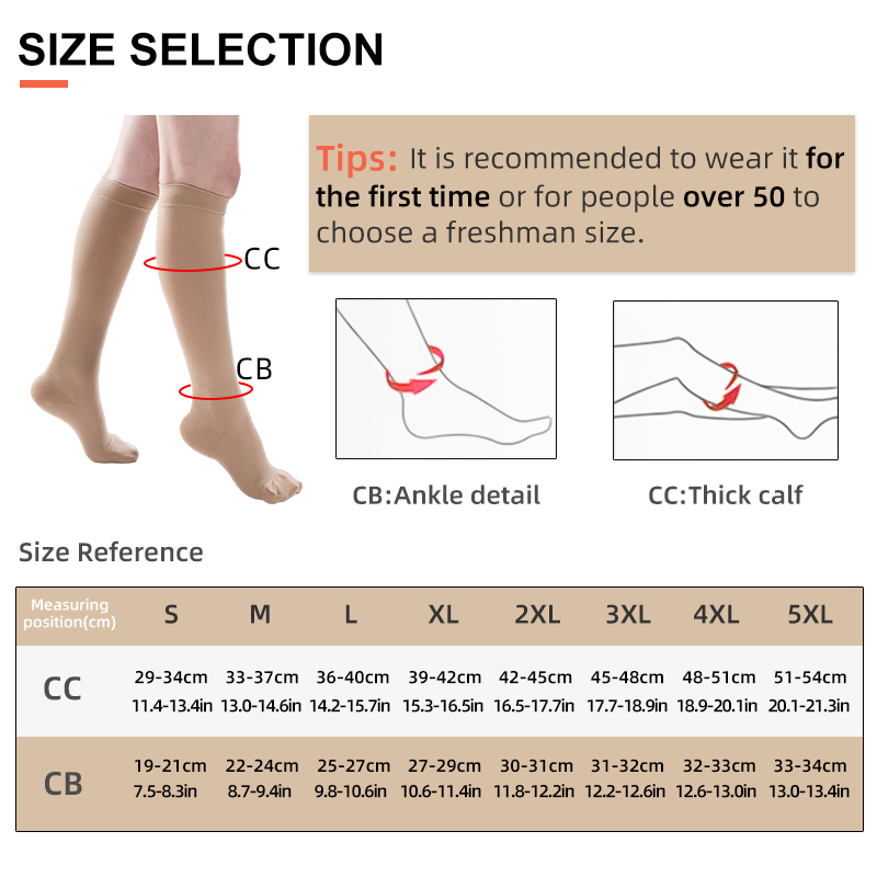 Medias de Compresión Médicas c - Compression Sleeve Calf reseña y precio