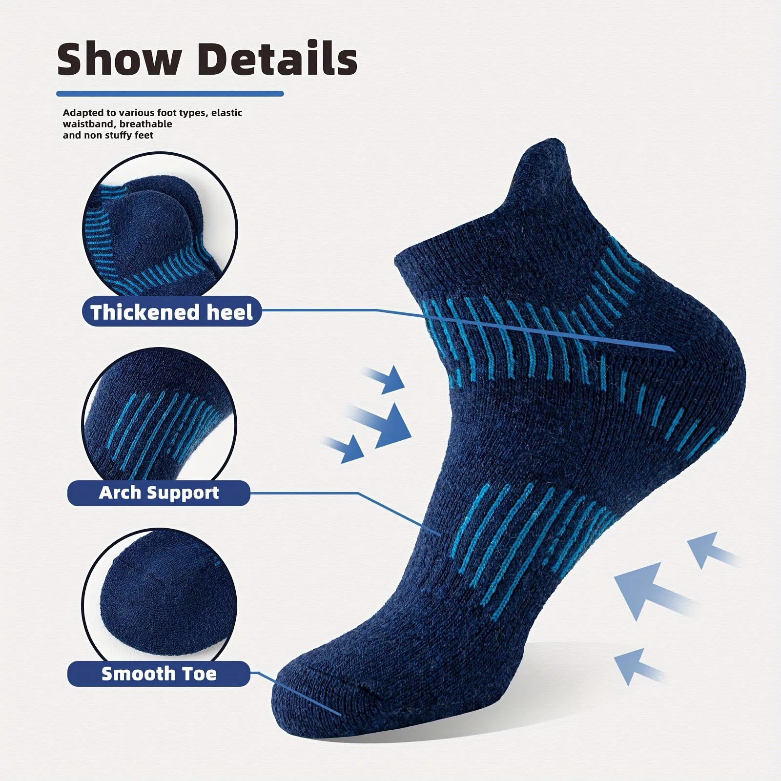 Calcetines de Senderismo y Run - Ankle Brace Sock reseña y precio