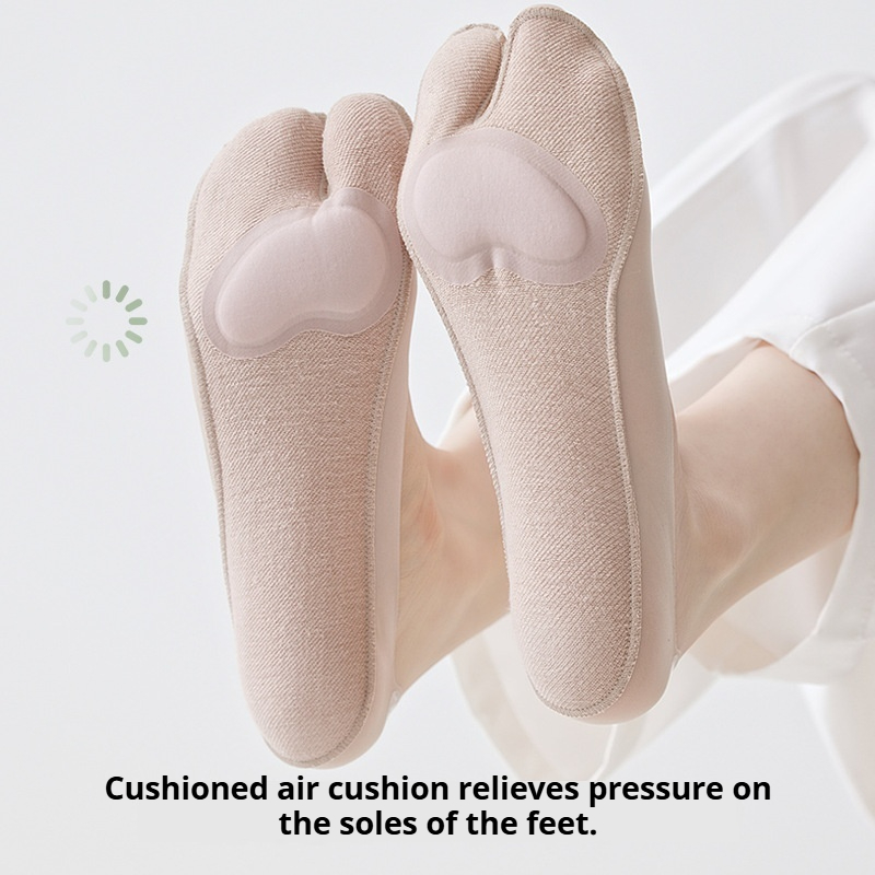 Calcetines Tabi de seda helada - Toe Sock Split reseña y precio
